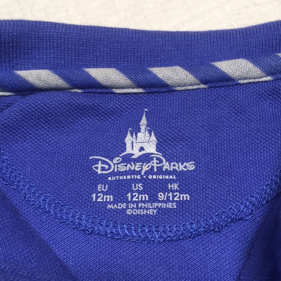 12m (4/$20) Mickey Mouse Polo Shirt Bodysuit by Disney Parks - Picture 6 of 12